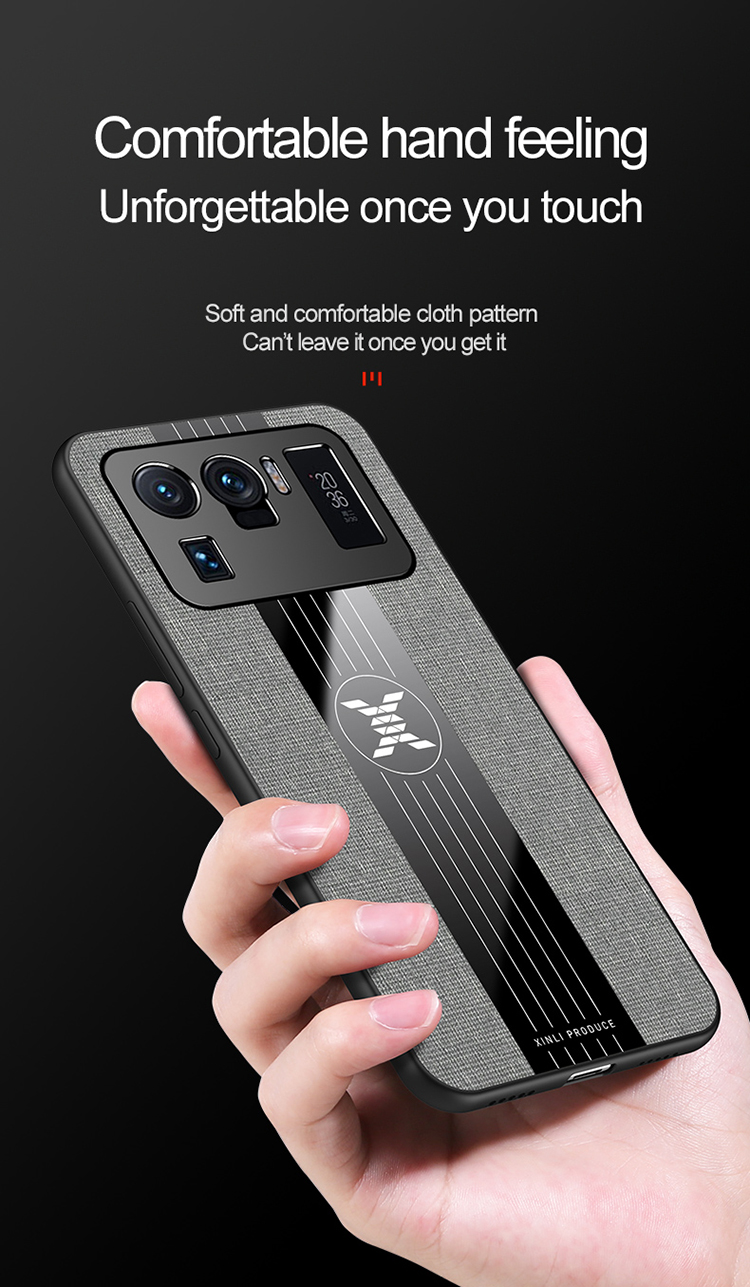 Case Xiaomi Mi 11 Ultra 5G # Pre-Order * plicing ผ้าเนื้อแหวนนิ้ว Kickstand เคส TPU + อะคริลิค + โลหะ [แผ่นโลหะแม่เหล็กในตัว] *