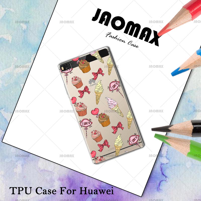 Case Huawei Mate 8 / Pre-order * เคส TPU นุ่ม พิมพ์ลายไอศครีม น่ารักๆ *