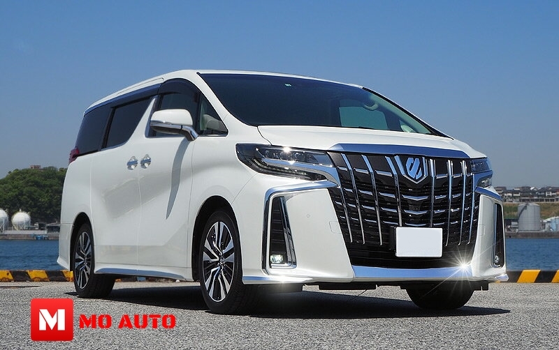 คิ้วขอบกันชนหน้าด้านข้าง ALPHARD MC