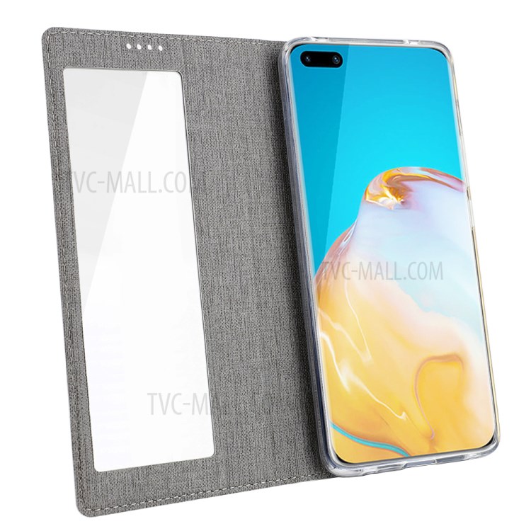 Case Huawei P40 Pro / Pre-order * Vili DMX ดูหน้าต่างสมาร์ทเคสนอน / ตื่นโดยอัตโนมัติ หน้าต่างสัมผัสที่โปร่งใส *