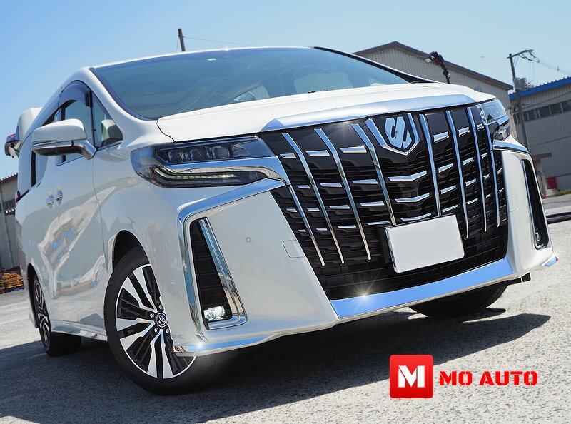 คิ้วขอบกันชนหน้าด้านข้าง ALPHARD MC