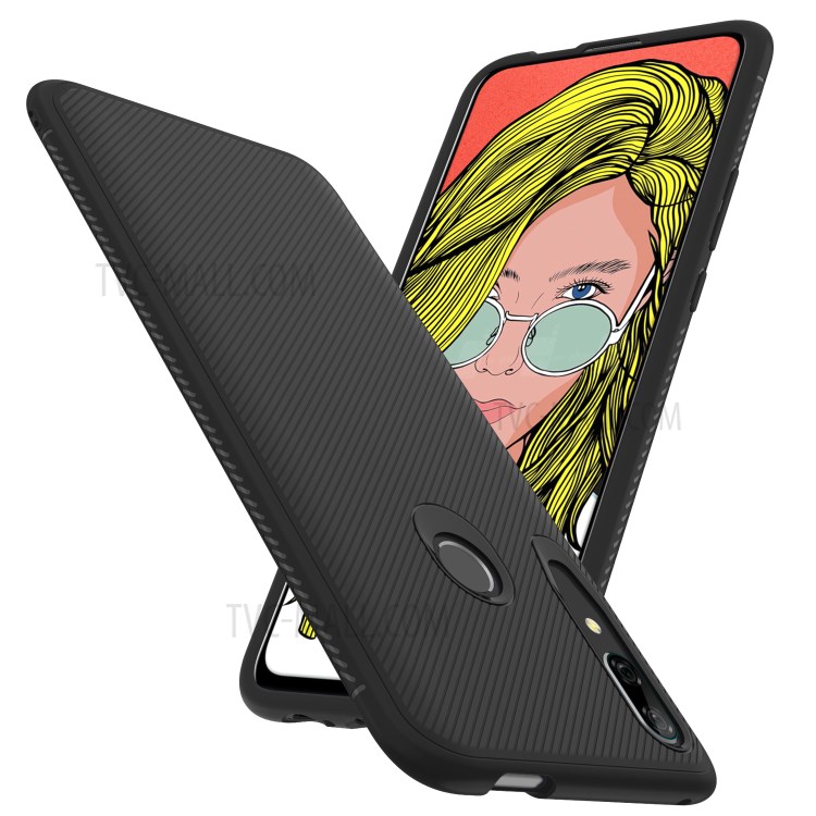 Case Huawei Y9 Prime 2019 / Pre-Order * Jazz Series Twill Texture สิ่งทอลายทแยงกันลื่นป้องกันลายนิ้วมือและป้องกันรอยขีดข่วน *