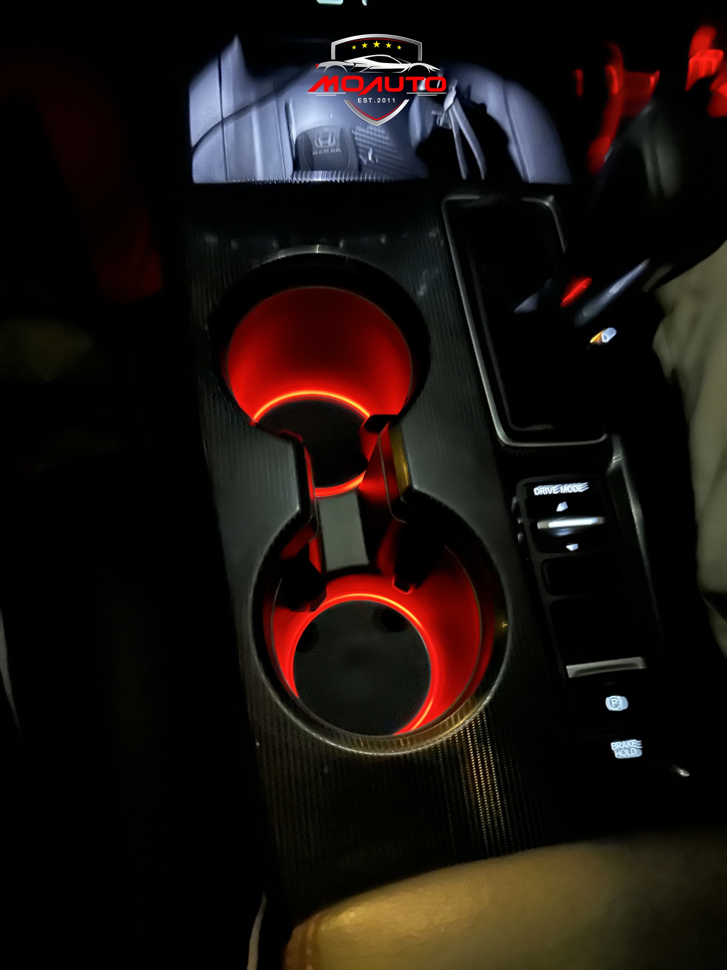 ไฟช่องวางแก้ว และช่องเก็บของกลางแท้ CIVIC FE