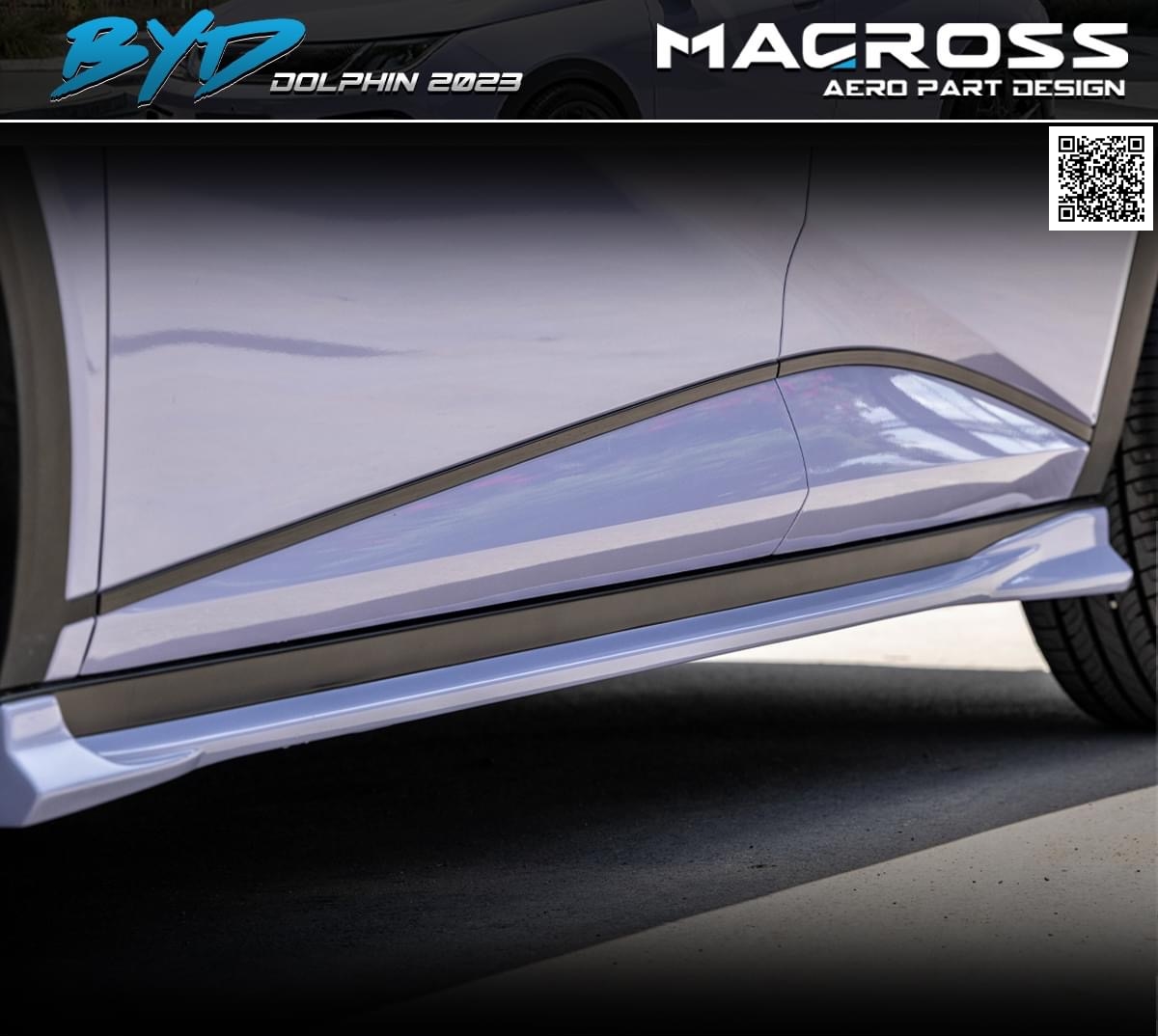 ชุดแต่งสเกิร์ตรอบคัน BYD DOLPHIN | MACROSS