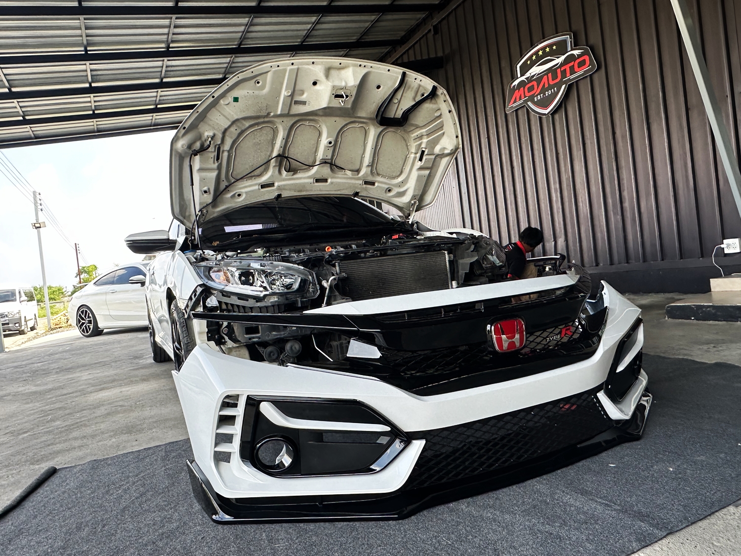 ชุดแต่ง TYPE-R สำหรับ CIVIC FC 2016-2021 (แบบเปลี่ยนกันชน)