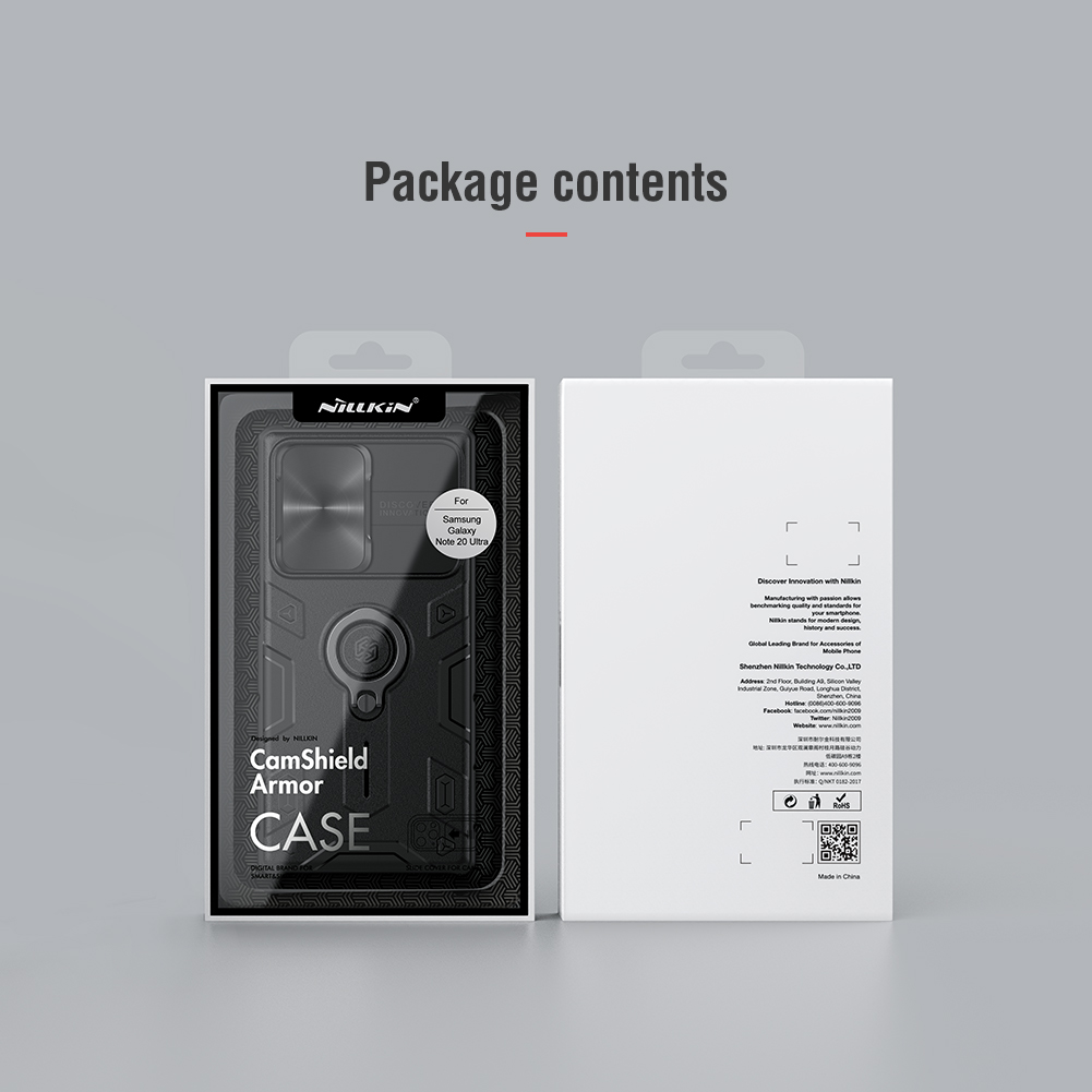Case Samsung Galaxy Note20 Ultra / Note20 Ultra 5G # Pre-Order * NILLKIN Armor Case PC + TPU ผสมผสานกับความแข็งและความนุ่มนวล *