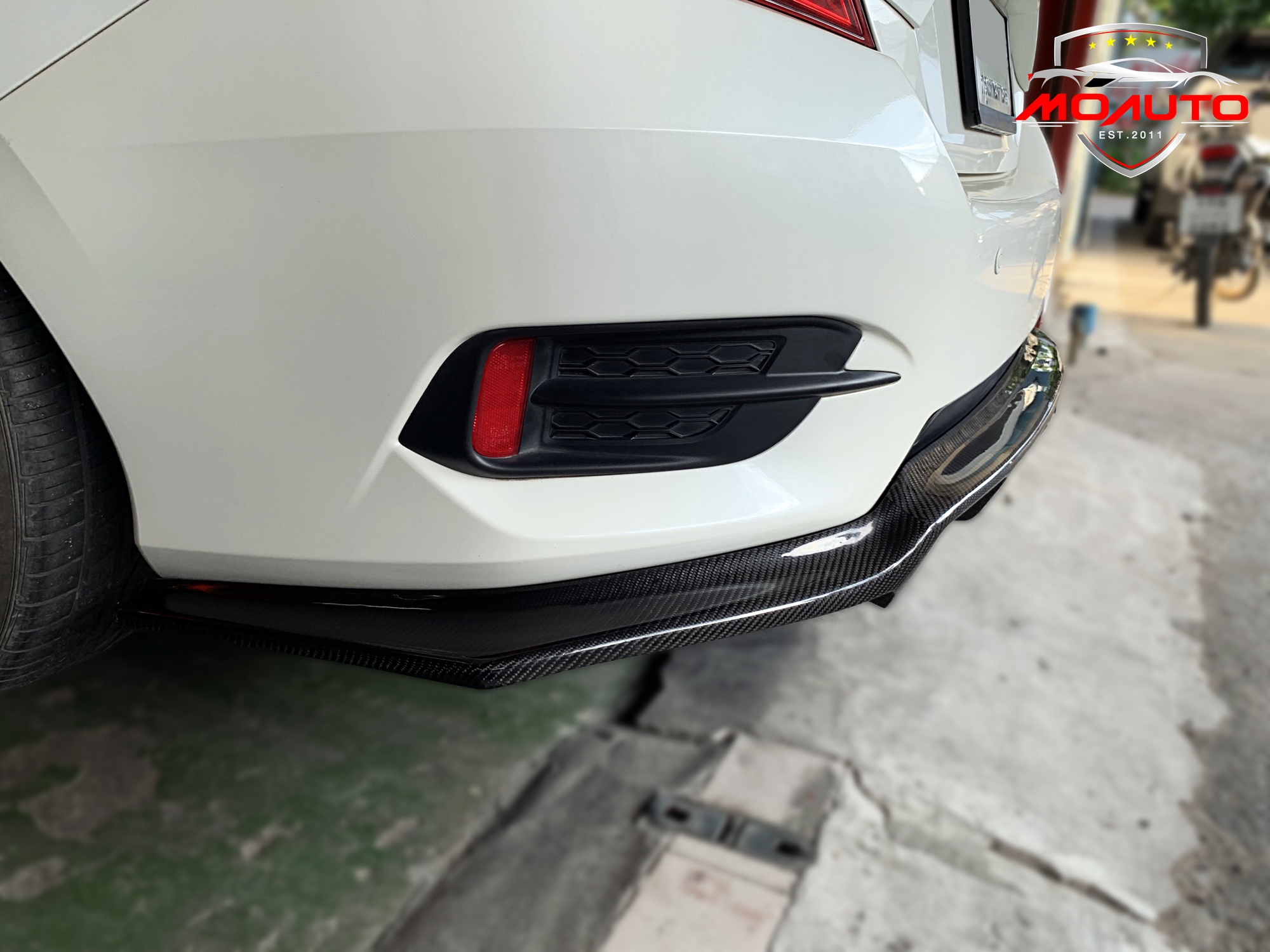 ดิฟฟิวเซอร์หลังคาร์บอนแท้ แบบเต็ม พร้อมปีกข้างFC / FC MC