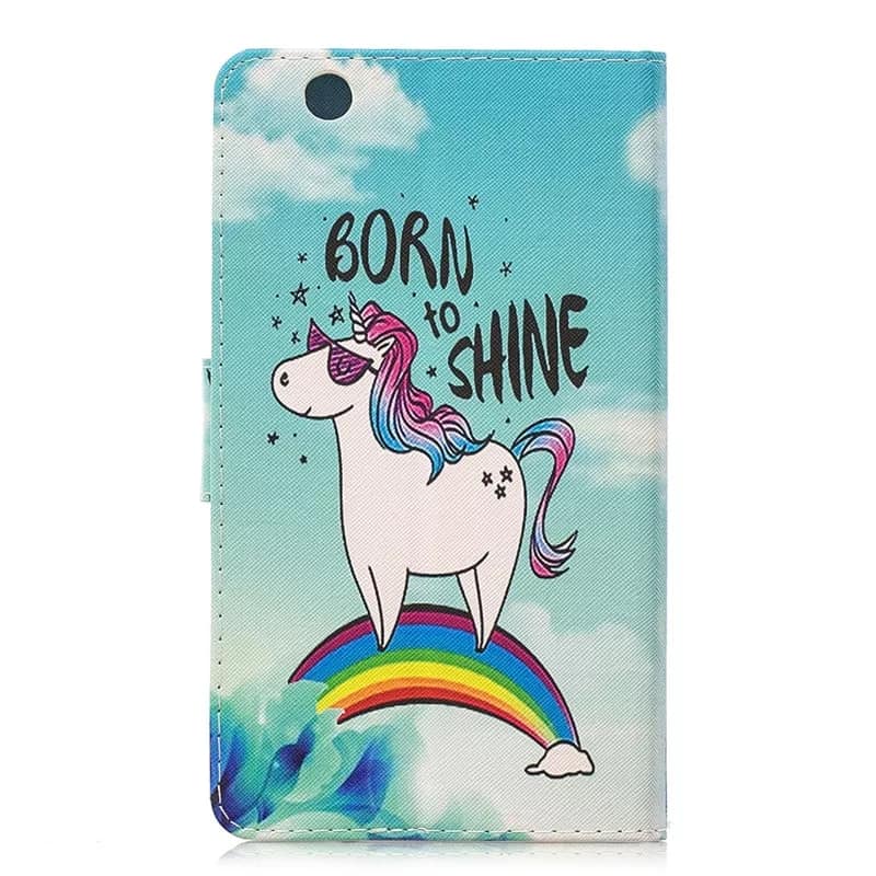 Case Huawei MediaPad T3 7' 3G / Pre-order * รูปแบบการพิมพ์ PU Case หนังพร้อมช่องเสียบการ์ดและเงินสด *