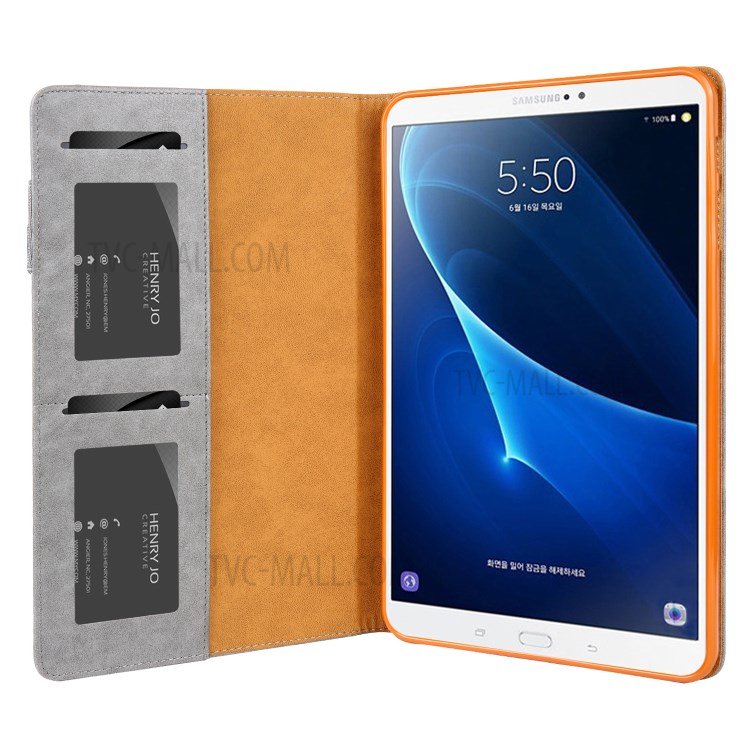 Case Samsung Galaxy Tab A 10.1 (2016) / Pre-order * CMAI2 คสหนัง PU คุณภาพสูงพร้อมเย็บอย่างดีนำเสนอรูปลักษณ์ที่หรูหรา *