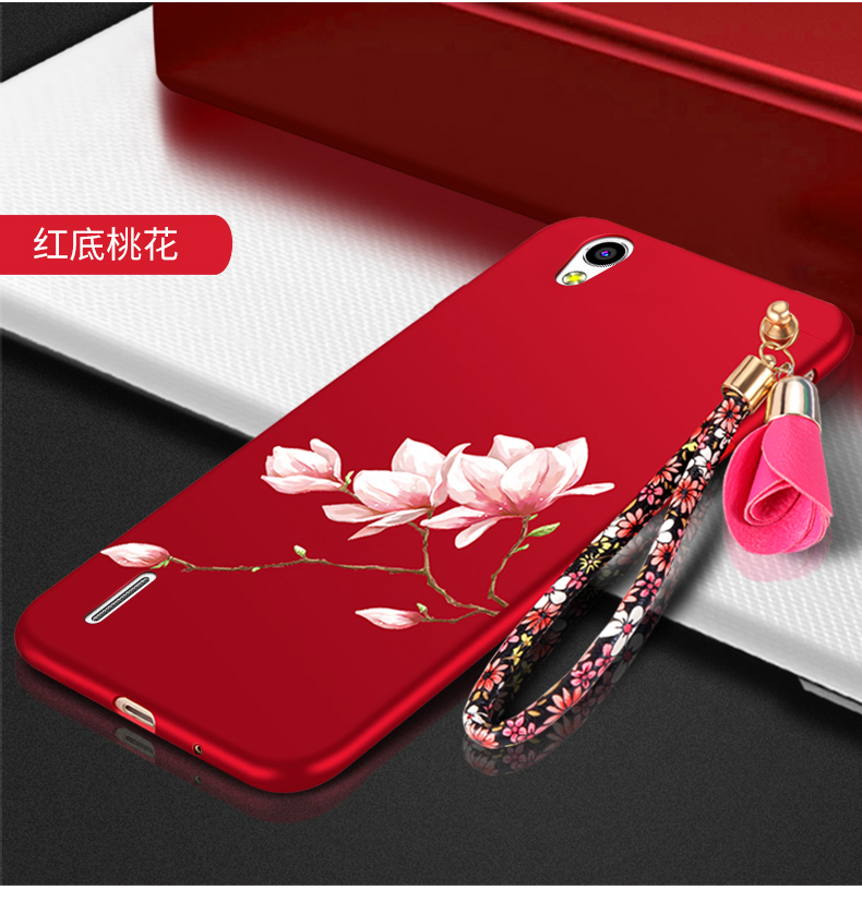 Case Huawei P7 / Pre-order * เคสซิลิโคนหรูหราดอกไม้ 3D บางพิเศษ + ฟิล์ม กันรอย *