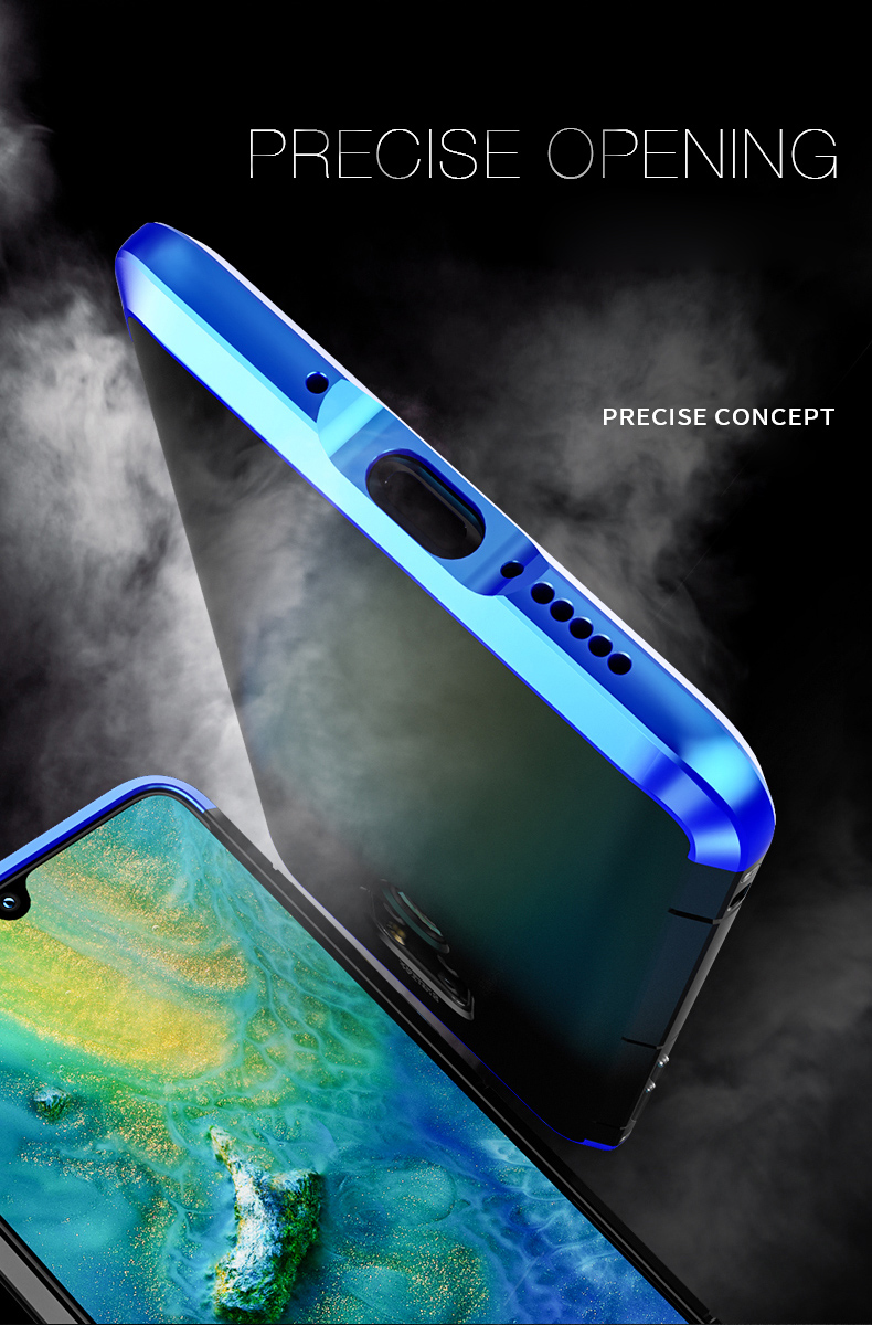 Case Huawei Mate 20 / Pre-order * กรอบกันกระแทกด้วยโลหะ + แผ่นรองหลัง *