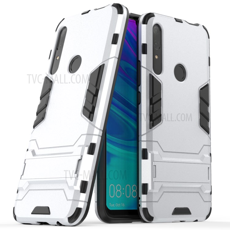 Case Huawei Y9 Prime 2019 / Pre-Order * เคสกันกระแทกพลาสติกแข็ง + TPU อ่อน = ป้องกันสองชั้น พร้อมขาตั้ง *