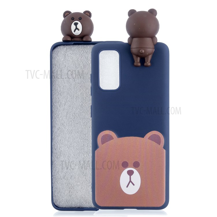 Case Samsung Galaxy A51 / Pre-order * 3D สัตว์ตุ๊กตาประดับ TPU การตกแต่งตุ๊กตาสัตว์ 3 มิติที่ไม่เหมือนใครและน่าจับตามอง *