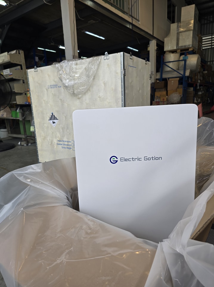 แบตเตอรี่ลิเธียมไอรอนฟอสเฟต LiFePO4 แบบ Wall Type ยี่ห้อ Electric Gotion ขนาดความจุ 100Ah 51.2V