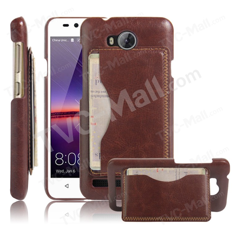 Case Huawei Y3II / Pre-order * เคสหนังเคลือบพลาสติกในสไตล์ย้อนยุค *