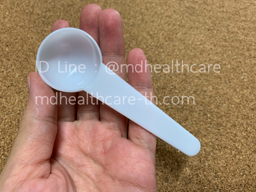 ช้อนตวง5กรัม/10ml.(cc.) ยาว9.8cm(10ชิ้น/ชิ้นละ3บาท)บรรจุ1ชิ้น/ซอง
