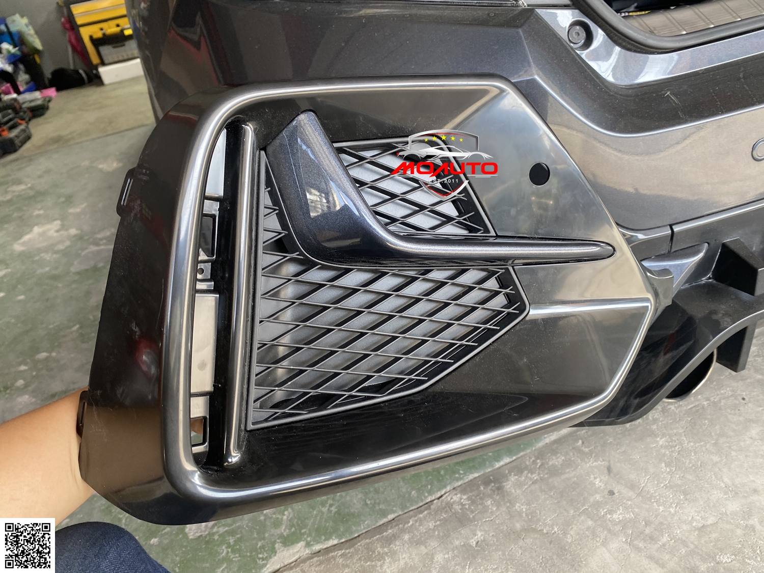 ฝาครอบช่องไฟตัดหมอกหน้า - หลัง งานดิบ ทรง TYPE-R MC CIVIC FC / FK