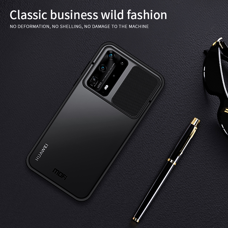 Case Huawei P40 Pro+ / Pre-order * MOFI XINDUN เคสกันกระแทก + TPU พร้อมเลนส์ป้องกันสไลด์ *