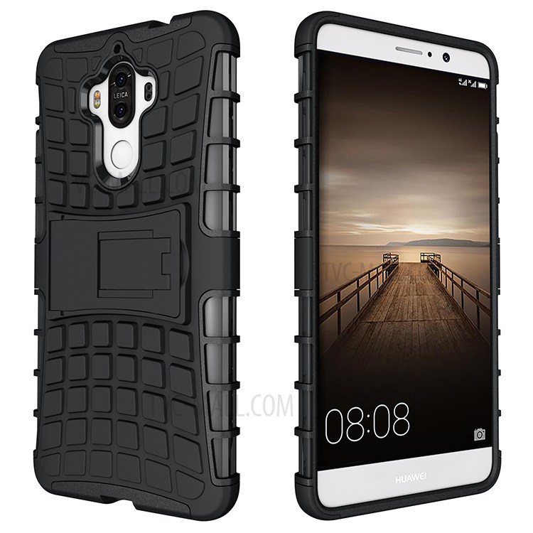 Case Huawei Mate 9 / Pre-order * ไฮบริด กันลื่นแบบยางขา PC + TPU Case *