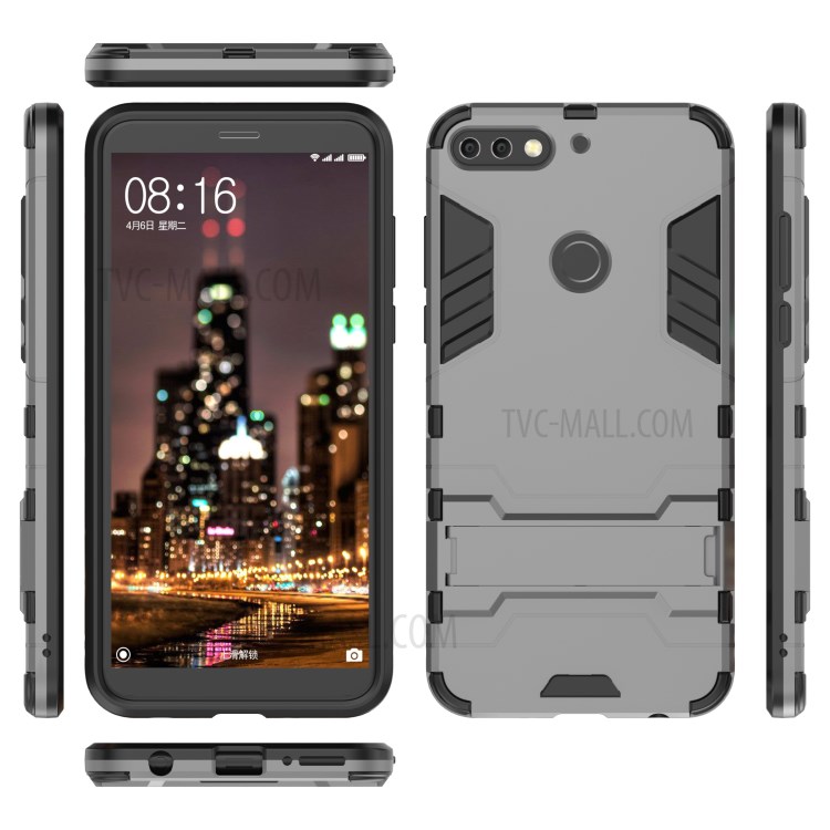 Case Huawei Y7 Pro 2018 / Pre-order * เคสพลาสติก TPU + Combo พร้อมขาตั้ง *