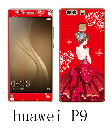Case Huawei P9 / Pre-orde * เคส TPU ลายการ์ตูนน่ารักๆ + กระจกนิรภัย *