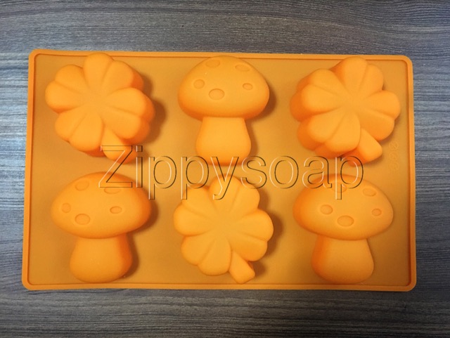 แม่พิมพ์ซิลิโคน เห็ด clover