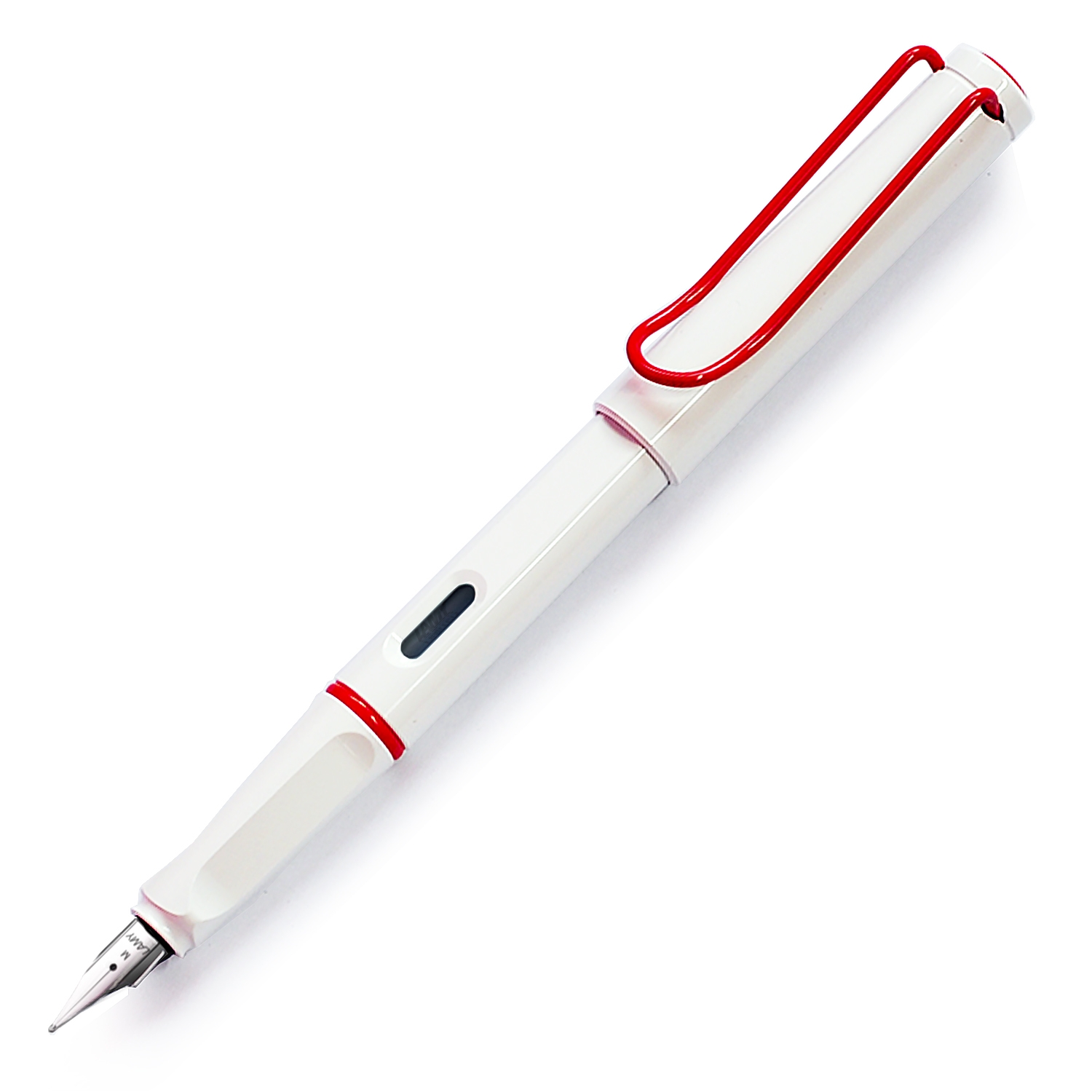 LAMY safari fountain pen white/red clip 2019 limited edition