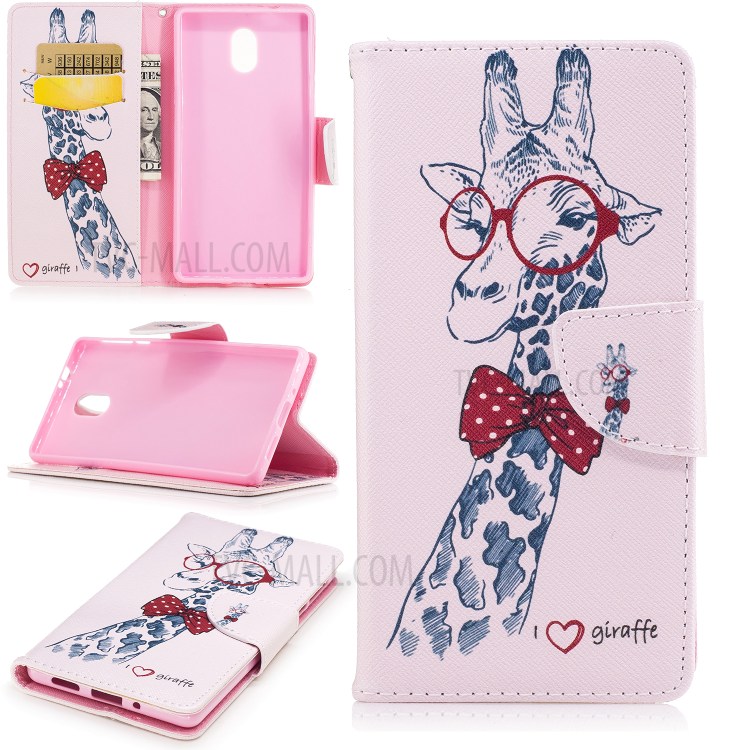 Case Nokia 3 / Pre-order * รูปแบบการพิมพ์ซองหนังพร้อมขาตั้ง *