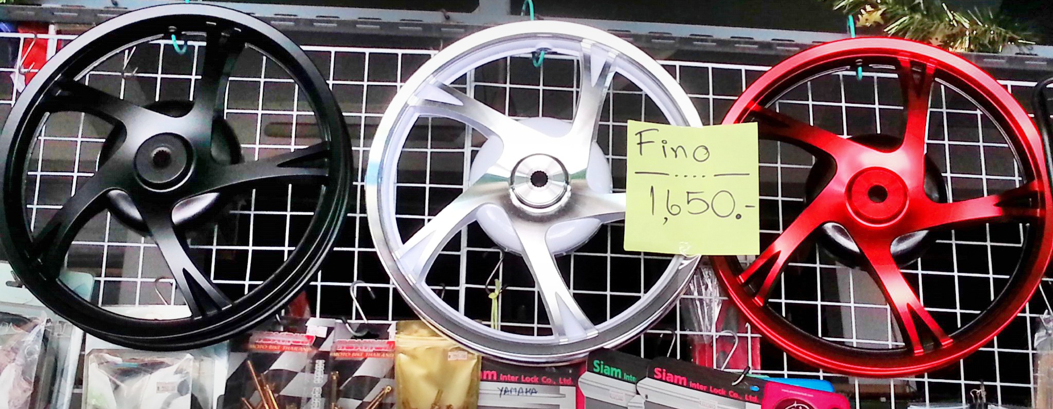 ล้อแม็ก Fino / MIO ร่นเก่า