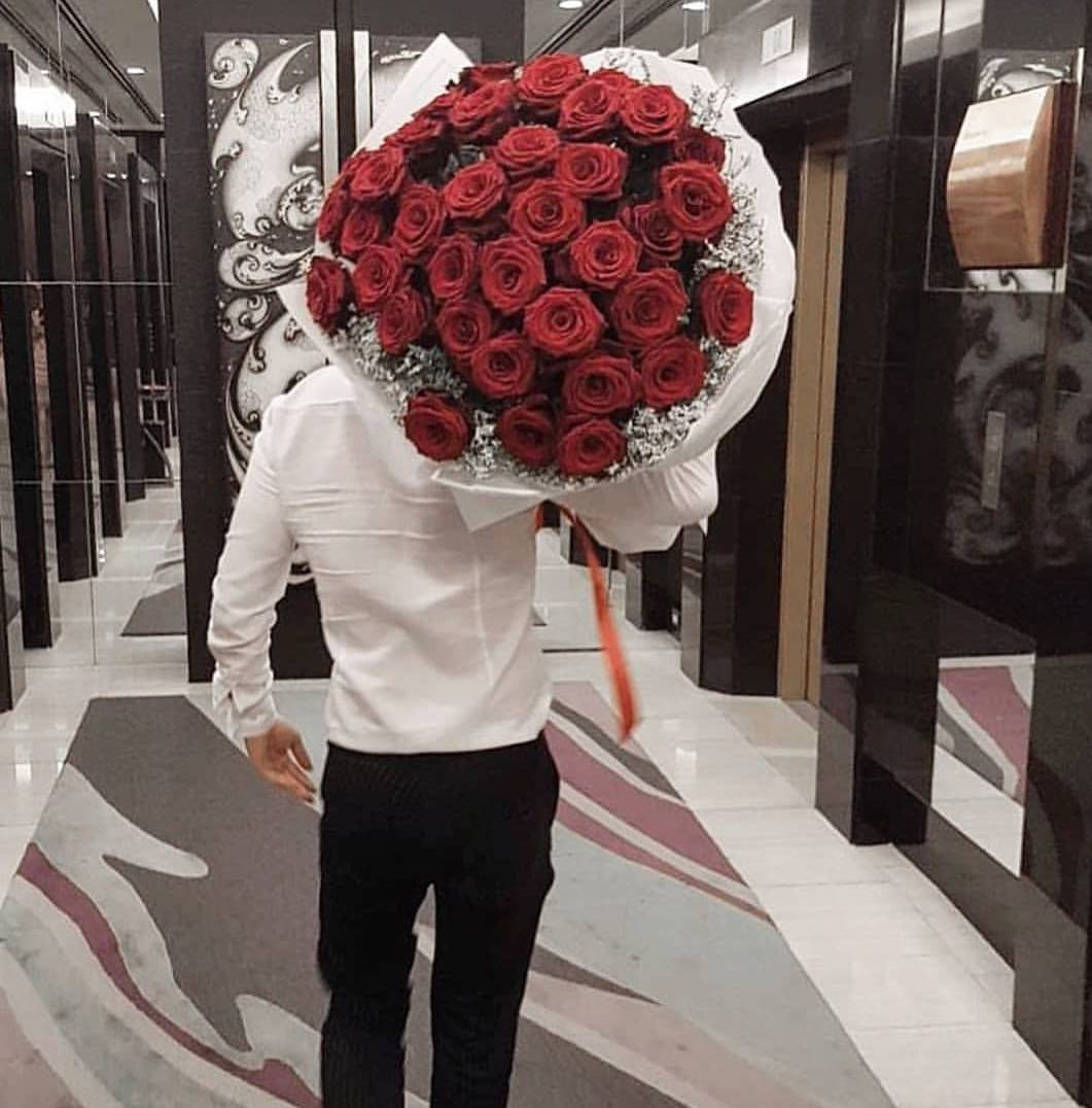 ช่อกุหลาบนอก เกรดพรีเมี่ยม 50ดอก