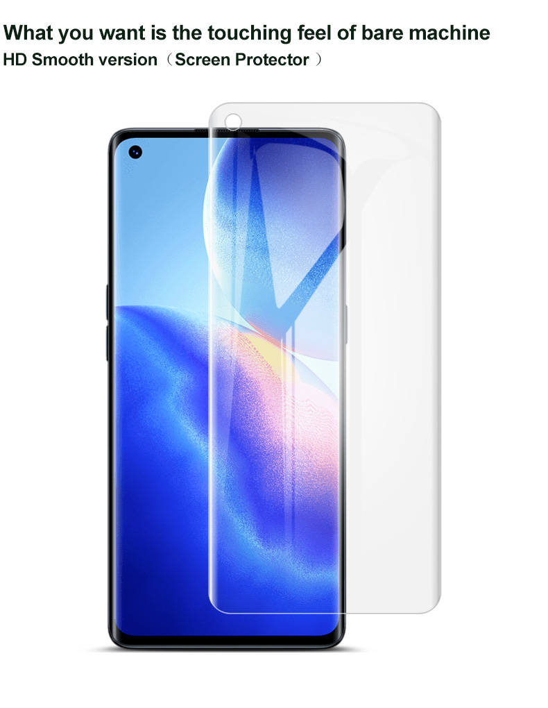 ฟิล์มกันรอย OPPO Reno 5 Pro / Reno 5 Pro 5G # Pre-Order * IMAK [2 ชิ้น / เซ็ต] Anti-Burst Ultra Clear Hydrogel Film *