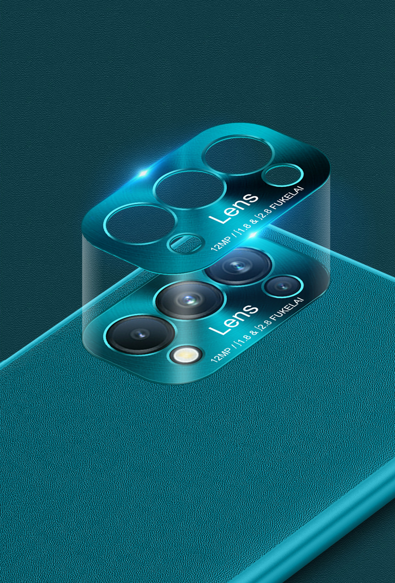 Case OPPO Reno5 Pro / Reno5 Pro 5G # Pre-Order * FUKELAI CD Veins PC + TPU Hybrid Cover [รูตัดกล้องที่แม่นยำ] *