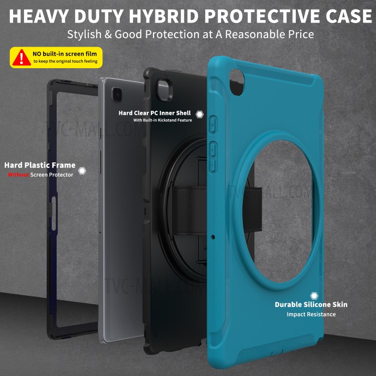 Case Samsung Galaxy Tab A7 (2020)/ Pre-Order * เคสขาตั้งหมุนได้ 360 °เคส PC + TPU *
