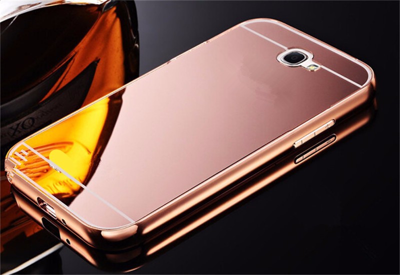 Case Huawei Y5ii / Pre-order * Bumpers 2in1 แกร่งกันชนโลหะ + พลาสติกแผ่นหลังเงาเหมือนกระจก *