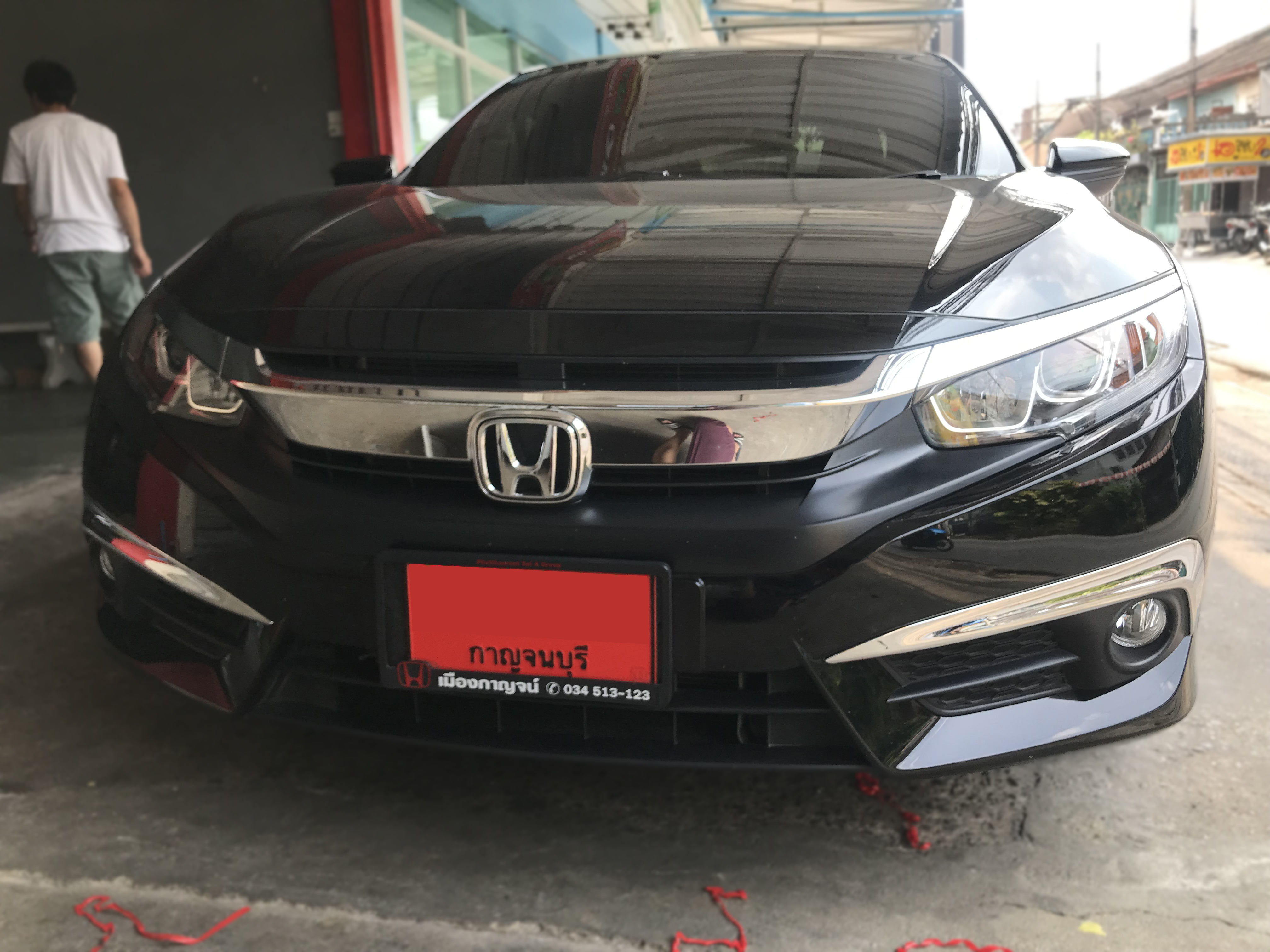 คิ้วไฟตัดหมอกเต็มโครเมียม CIVIC FC 2016-2018