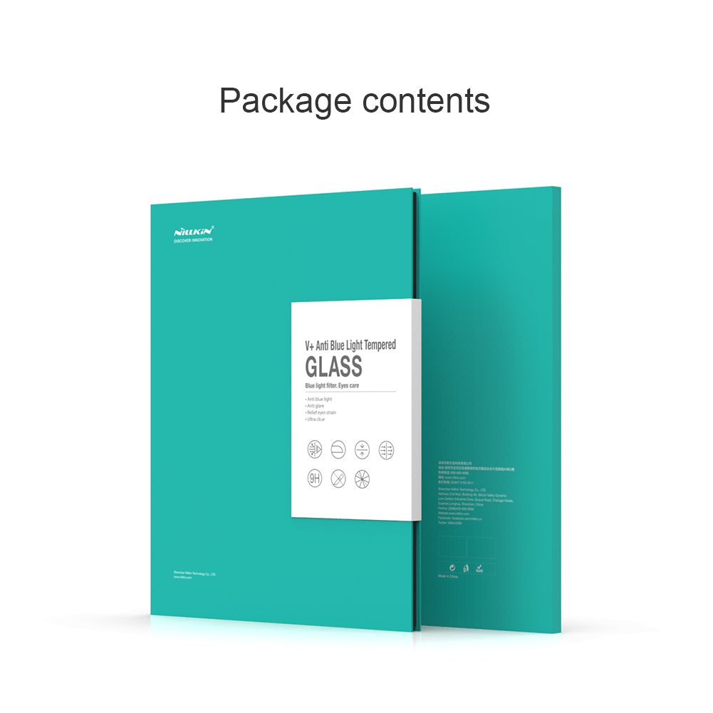 กระจกกันรอย Xiaomi Pad 5 / Pad 5 Pro # Pre-Order * NILLKIN V + 0.33mm HD Full Coverage ป้องกันแสงสีฟ้า *