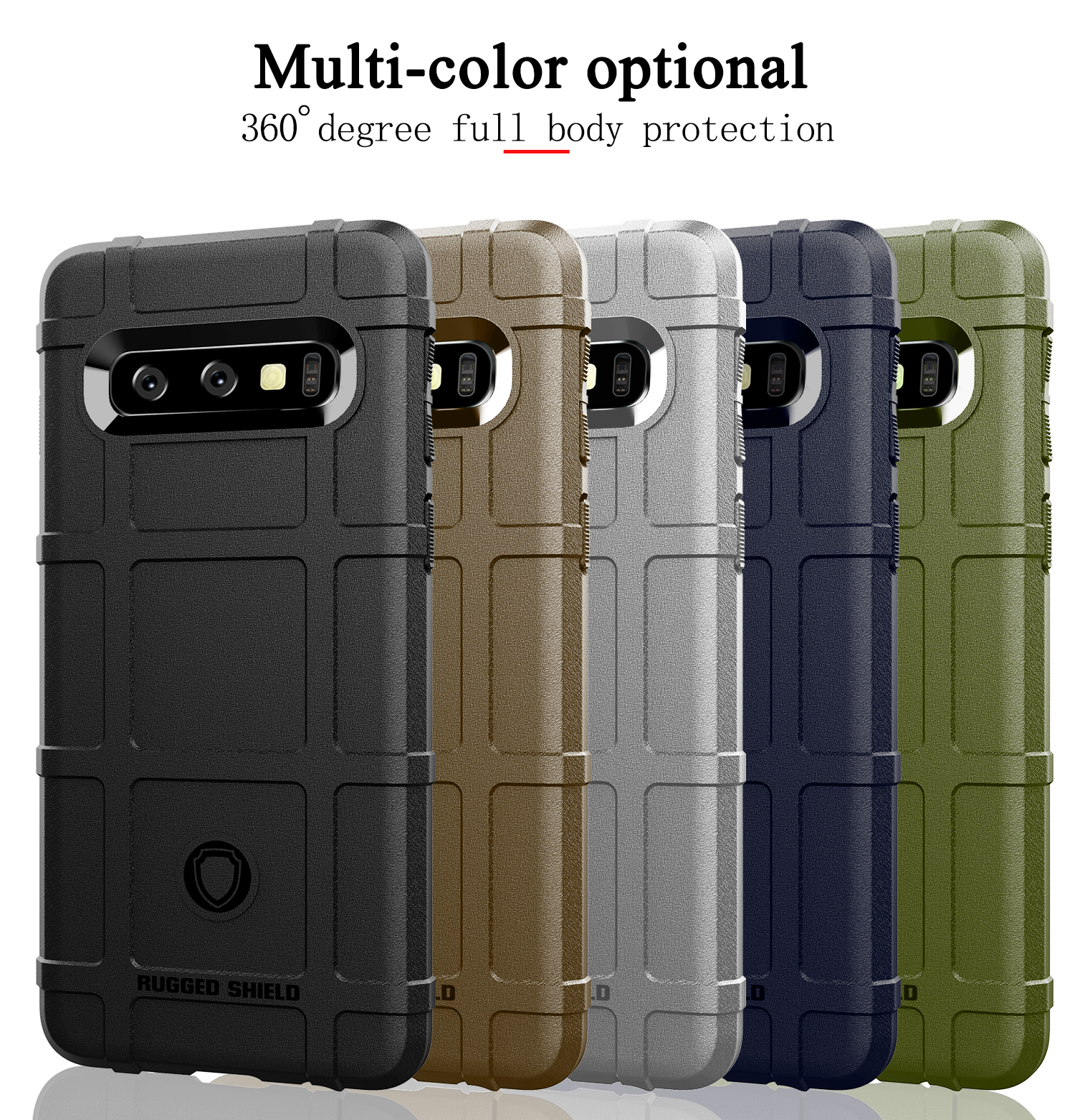 Case Samsung Galaxy S10 / Pre-Order * พื้นผิวสี่เหลี่ยมจัตุรัสทำให้โทรศัพท์ของคุณละเอียดอ่อน *