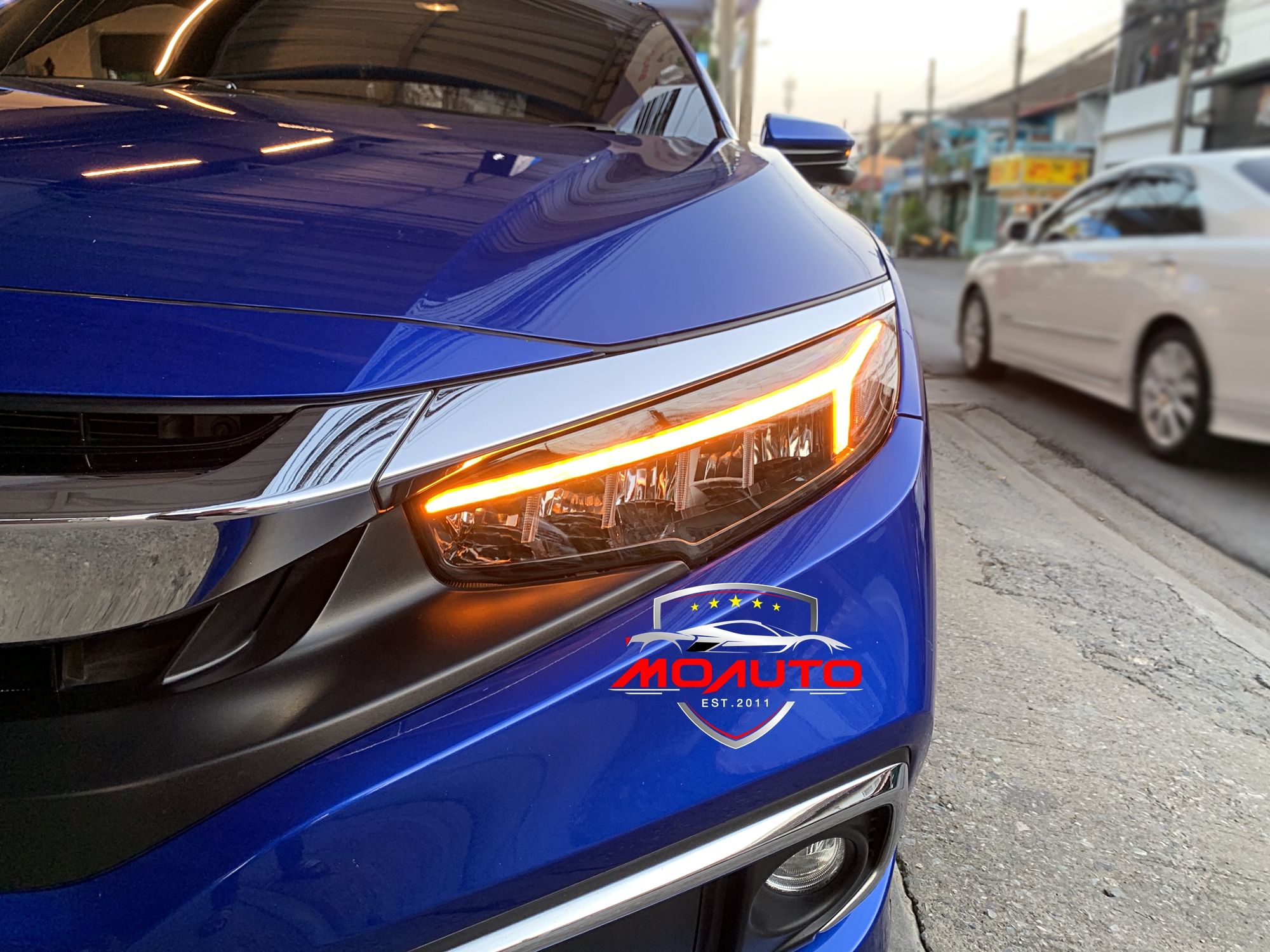 โคมไฟหน้า LED ทรง Audi Style CIVIC FC / FK 2016-2021