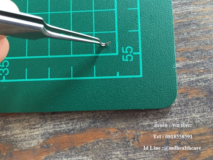 ที่หนีบสิว ที่ดึงสิว ปลายตะขอ