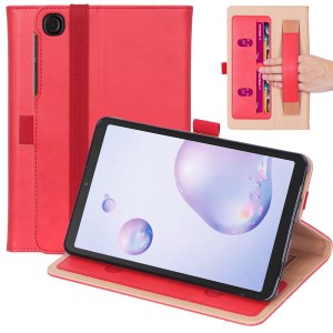 Case Samsung Galaxy Tab A7 (2020)/ Pre-Order * เคสแท็บเล็ตขาตั้งหนังพลิกสไตล์ธุรกิจพร้อมช่องเสียบการ์ด *