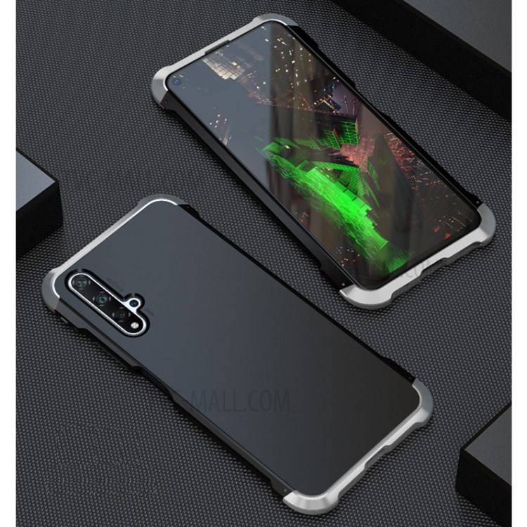 Case Huawei Nova 5T / Pre-order * Drop-proof ที่ถอดออกได้ PC + โลหะปก การออกแบบทูโทนเย็นและทันสมัย *