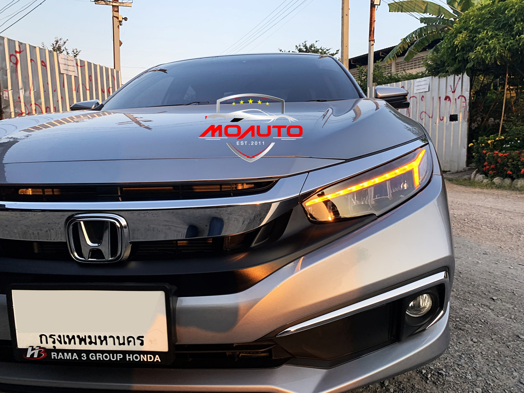 โคมไฟหน้า LED ทรง Audi Style CIVIC FC / FK 2016-2021