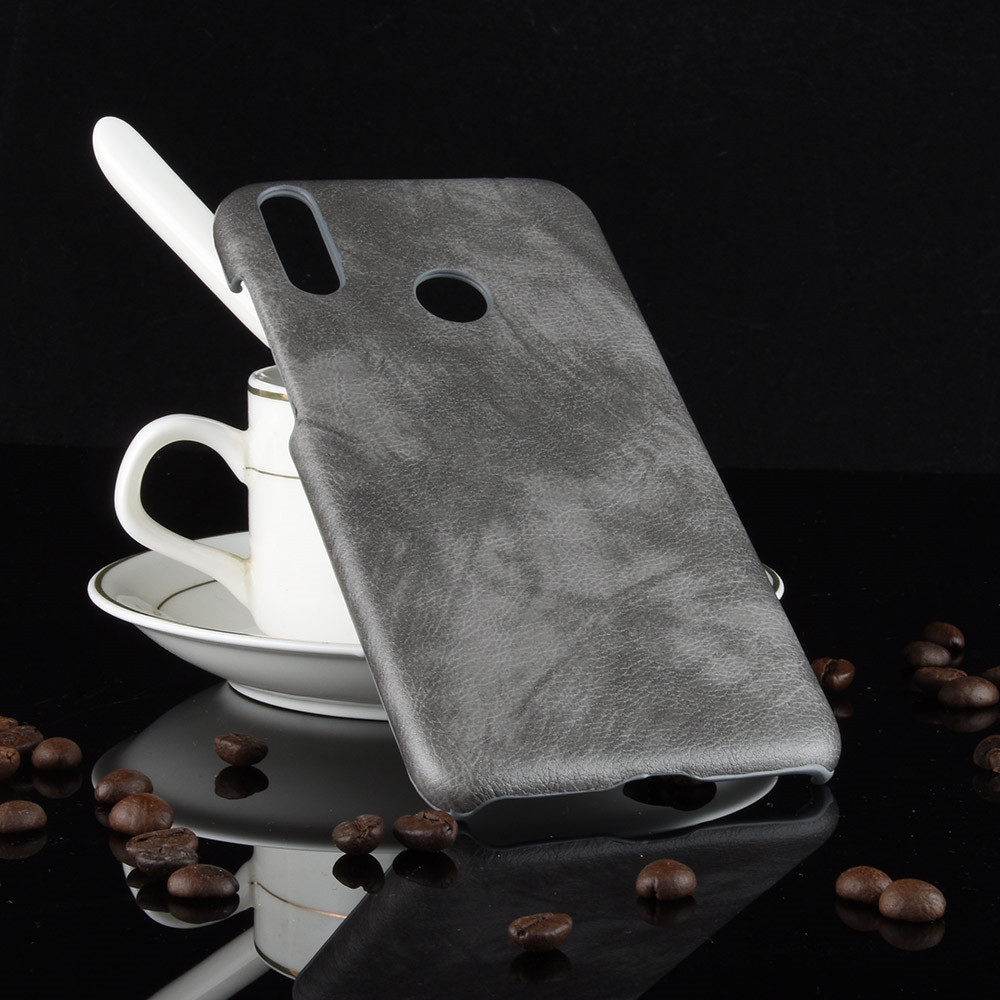 Case Huawei Y9 2019 / Pre-orde * เคสแข็งหรูหราลิ้นจี่หนัง PU ปกคลุม *