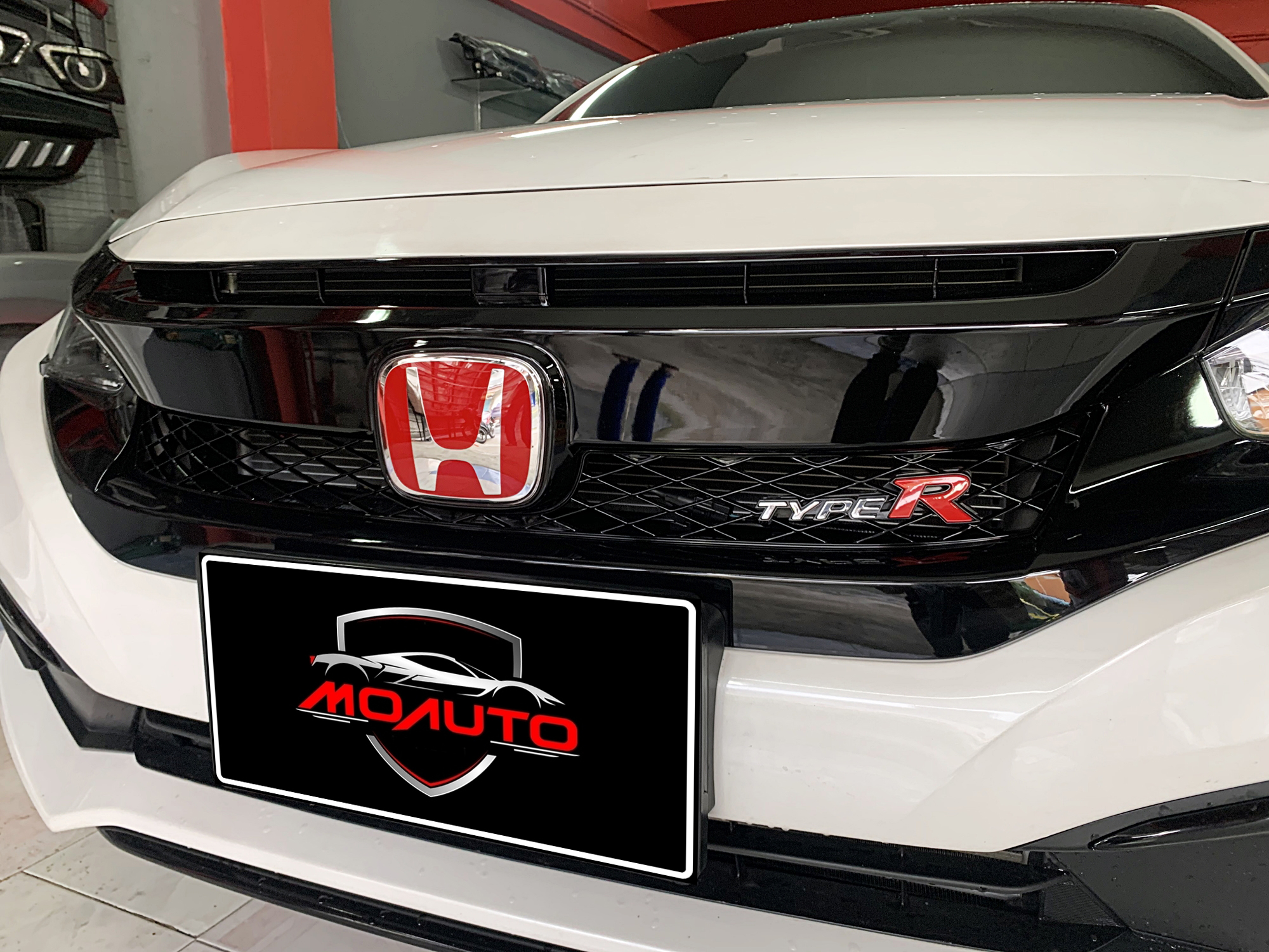 กระจังหน้าทรง TYPE-R ตรงรุ่น CIVIC FC MC 2019-2020