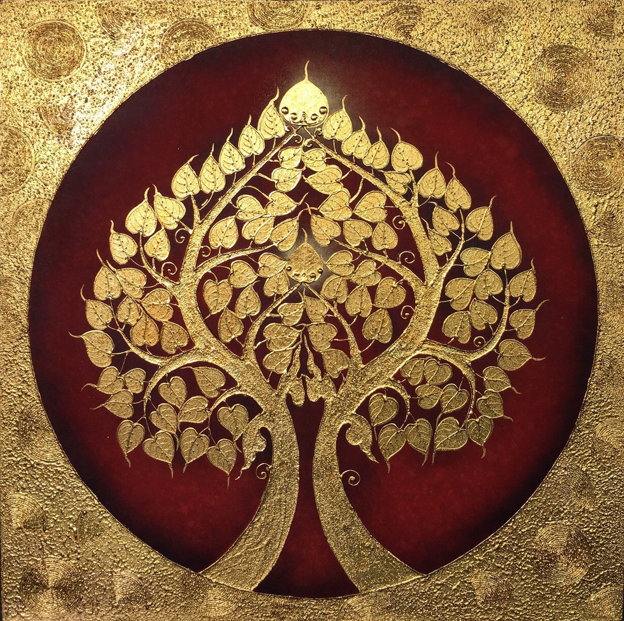 ภาพมงคล ขนาด 80 x 80 cm. ลาย 098