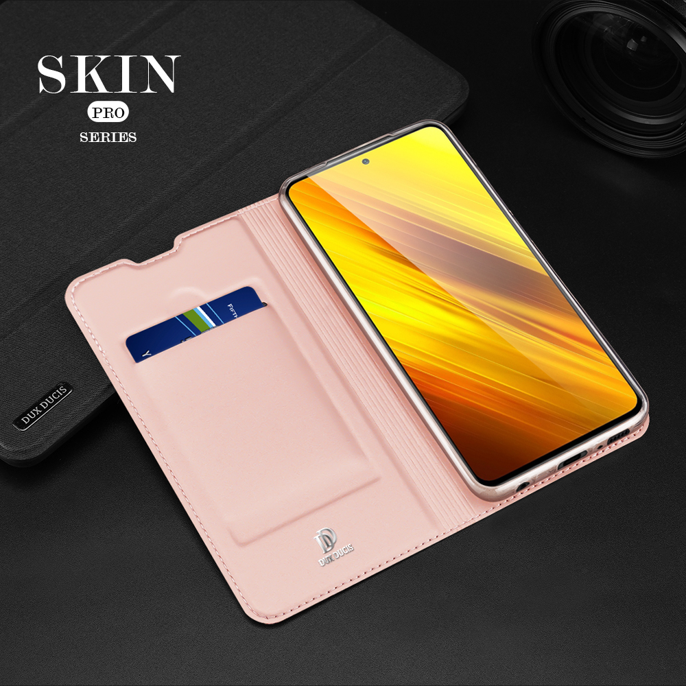 Case Xiaomi Poco X3 Pro / X3 / X3 NFC # Pre-Order * DUX DUCIS นี้มีสไตล์ธุรกิจที่เรียบง่ายและโครงสร้างตัวเครื่องที่บางเฉียบ หนัง PU เคลือบเงาที่คัดสรรอย่างดี *