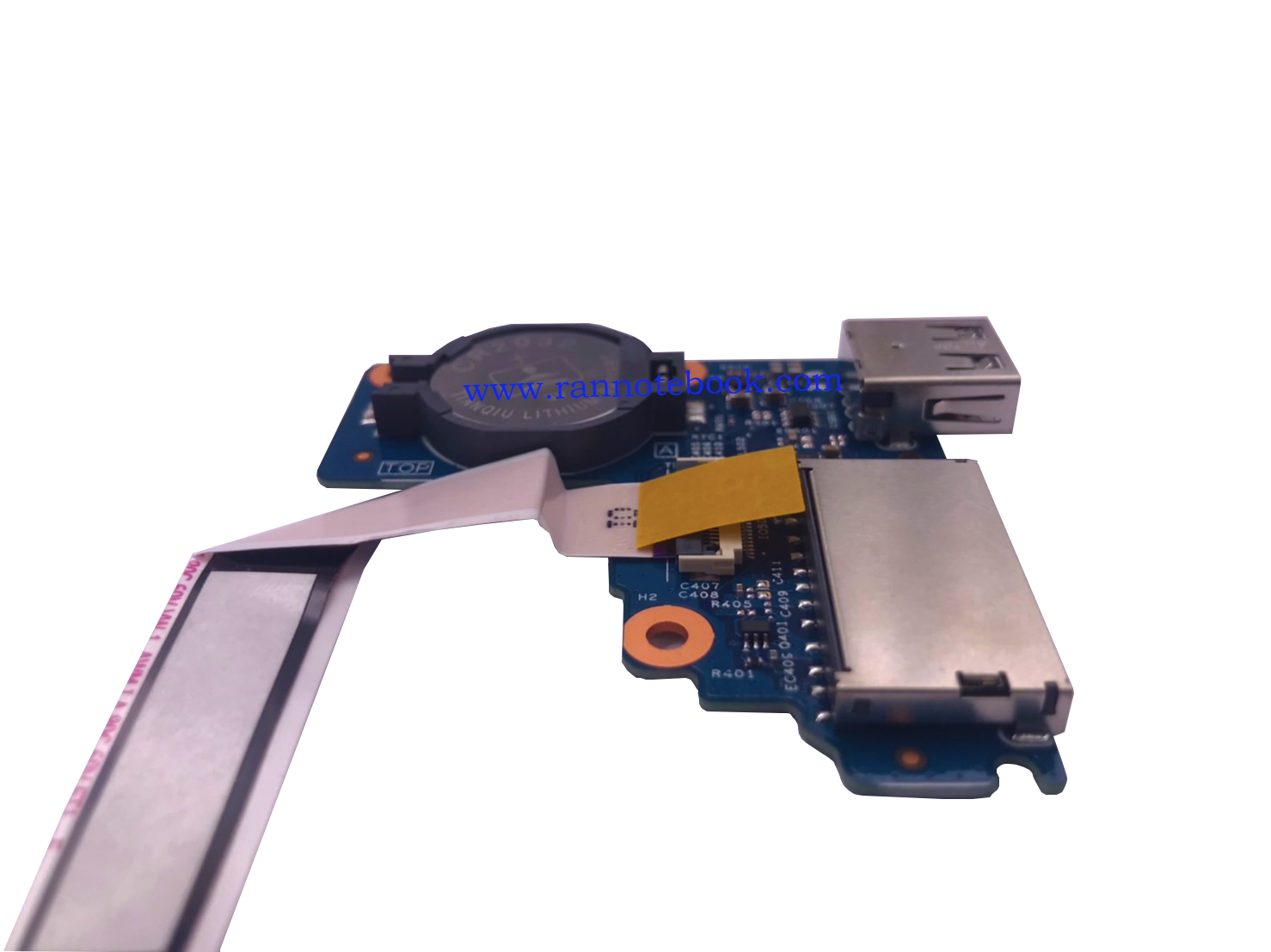 USB / SD Card Reader Port IO Board Dell Latitude 3400 อะไหล่แท้ ตรงรุ่น ตรงสเปค จากศูนย์ Dell Thailand