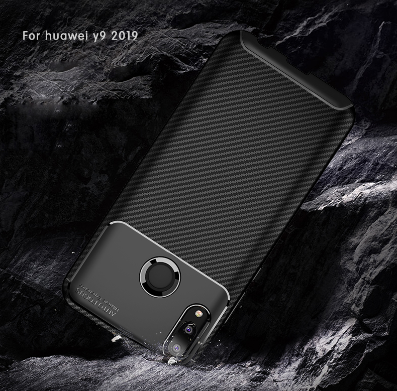 Case Huawei Y9 2019 / Pre-orde * เคสคาร์บอนไฟเบอร์ ดูดีและรู้สึกสะดวกสบายในมือของคุณ *