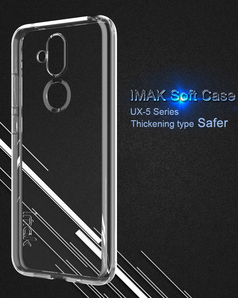 Case Nokia 8.1 / Pre-Order * IMAK UX-5 Series ผลิตจาก TPU คุณภาพสูง *