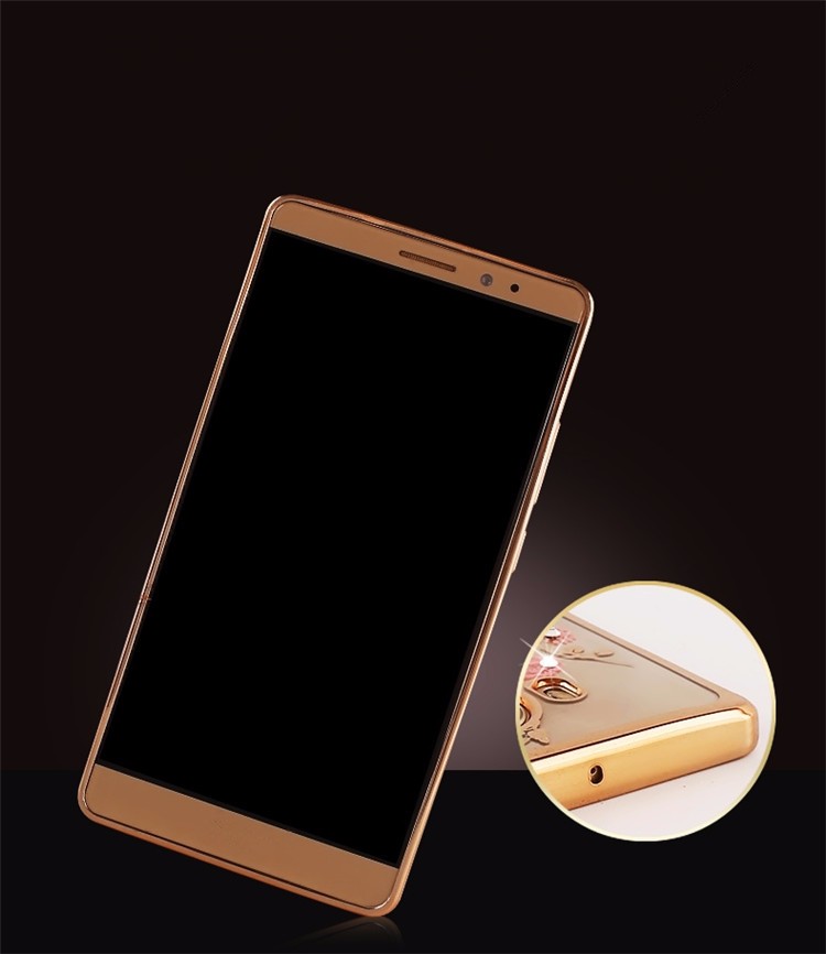 Case Huawei Honor 6 Plus / Pre-order * เคสหรูหราเทคนิคการชุบทอง TPU ซิลิโคนอ่อนนุ่ม + แหวน *